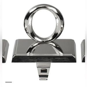 5" Shiny Beveled Joy Christmas Stocking Holders